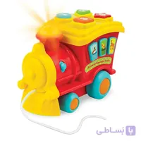 قطار کشیدنی موزیکال قرمز وین فان winfun