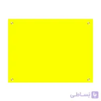 تخته وایت برد شیشه ای مدل CG86 سایز ۶۰ × ۸۰ سانتی متر