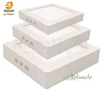 پنل روكار 18 وات مربعی سان لوکس