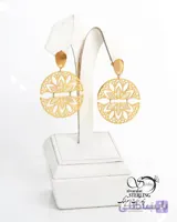 گوشواره استیل طرح دایره