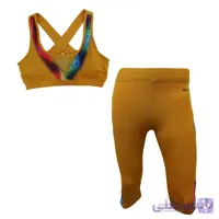 ست نیم تنه و شلوارک ورزشی زنانه فوره