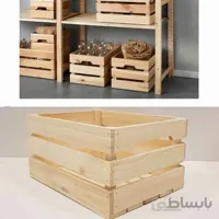 جعبه چوبی طرح ایکیا مدل h 15