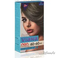 کیت رنگ مو ویانا Viana شماره 9/1 بلوند خاکستری روشن حجم 120 میل