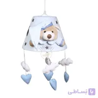 لوستر خرس تدی رنگ آبی