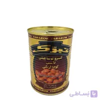 کنسرو لوبیا چیتی در سس گوجه فرنگی تبرک مقدار 380 گرم