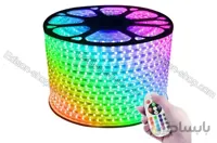 ریسه شلنگی SMD مدل 5050 RGB هفت رنگ (مولتی کالر) (حلقه 100 متری)