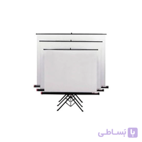 پرده نمایش پایه دار ویدئو پروژکتور مدل ۲۰۰*۲۰۰ tripod