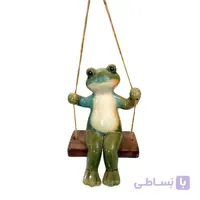 مجسمه مدل قورباغه تاب سوار