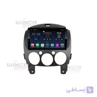 مانیتور اندروید مزدا 2 مدل QG855 سری +S300 پلاس وینکا