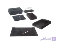 ست رومیزی 8 تکه طرح چرم نگین