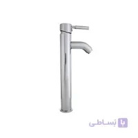شیر روشویی پایه بلند C موست مدل راکت کروم