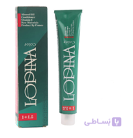 رنگ مو لوپینا شماره 5.05 حجم 100 میلی لیتر رنگ تنباکویی تیره