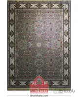 فرش ماشینی کاشان 1200 شانه طرح کیمیای سعادت نسکافه ای
