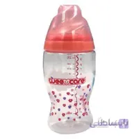شیشه شیر پروپیلن دهانه عریض ۳۰۰ میلی لیتر mom sense وی کر