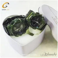 ست ساعت زنانه و مردانه جی شاک با جعبه فابریک قلبی