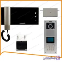 پکیج کامل آیفون تصویری کوماکس مدل cdv72km با پنل DRCnuC rfid