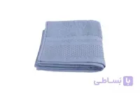حوله دستی Bera Home طرح حصیری رنگ طوسی روشن