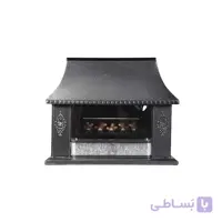 بخاری گازی طرح شومینه توان مدل نگین