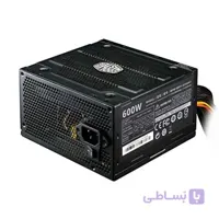 کولر Master Elite v3 600 وات منبع تغذیه ATX ، پنکه 120 میلیمتری ساکت ، پشتیبانی PCI-E ، ضمانت 3 ساله ، مشکی