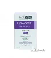 پن ضد لک و روشن کننده پیگمازوم فیس دوکس 100 گرمی ا Facedoux Pigmasome Lightening Syndet Bar 100 g