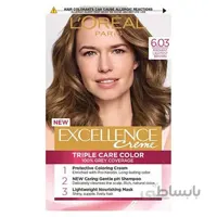 کیت رنگ مو اکسلانس لورآل شماره ۶٫۰۳ / Loreal Excellence Cream Hair Color