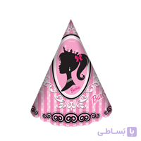 کلاه ساده اکلیلی تم تولد باربی