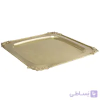 سینی برنجی مربع ایران کادو کد 151