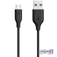 کابل تبدیل USB به microUSB انکر مدل A8132 PowerLine طول 0.9 متر