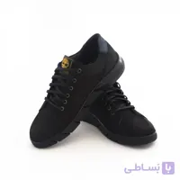 کفش مردانه اسپرت چرم طبیعی طرح تیمبرلند مشکی
