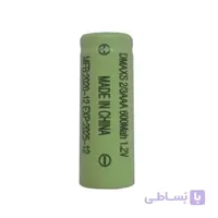 باتری 2/3 AAA سرتخت قابل شارژ 600mah