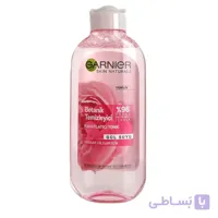 تونرعصاره گل سرخ گارنیرصورتی برای پوستهای حساس ۲۰۰میل Garnier skin Naturals Botanik Rahatlatici Tonik 200ml