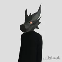 ماسک صورت اوریگامی دراگون