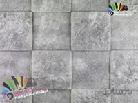 دیوارپوش فومی پشت چسبدار طرح سنگ ماسه ای خاکستری طوسی کد S-Silver Gray