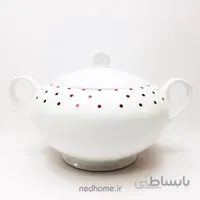 سوپ خوری در دار چینی زرین طرح اسپاتی بنفش