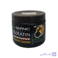 ماسک مو گارنیک داخل حمام شکلات آرگان400میل Garnic