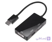 مبدل DisplayPort به DVI و HDMI و VGA مدل Combo فونیکس DPC-1010