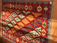 گلیم دو رو دستبافت رج CODE 65 G ا Persian handmade kilim