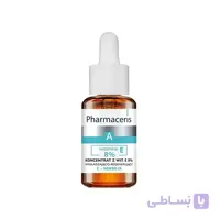 سرم جوان کننده و ضد چروک ویتامین E فارماسریز مدل E-Sensilix حجم 30 میلی لیتر ا Pharmaceris E-Sensilix Smoothing And Regenerating Serum With 8% Vitamin E 30 ml
