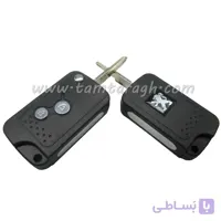 قاب ریموت پژو 206 و 207 تاشو