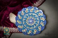 بشقاب میناکاری کد 28