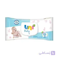 دستمال مرطوب یونی مدل classic بسته 56 عددی