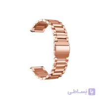بند فلزی ساعت هوشمند مدل رولکسی 3bead سایز 20 میلی متر