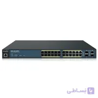 سوییچ ۲۴ پورت انجنیوس مدل EWS1200-28TFP ا Engenius EWS1200-28TFP 24 Port Switch