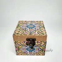 جعبه سنتی چوبی مربع ۹×۹ کد bm0۹