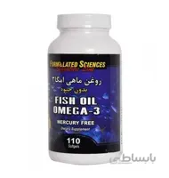 سافت ژل روغن ماهی امگا 3 فرمولایتد ساینسز 110 عددی Formulated Sciences Fish Oil Omega 3 110 Tabs