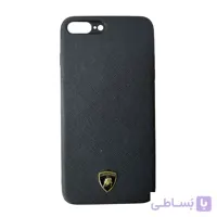 قاب چرمی سوزنی لوگو lamborghini مناسب iphone 7+/8 plus