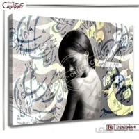 تابلو بوم خط نقاشی 368-4 ا canvas paintings 368-4