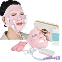 ماسک صورت با نور فوتون درمانی Dropshipping Beauty Skin Care با کنترلر TENS