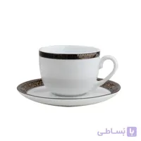 سرویس چای خوری 12 پارچه چینی زرین سری ایتالیا اف مدل آتلانتیس درجه عالی