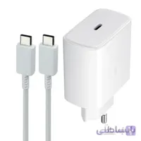 شارژر دیواری فست شارژ Samsung EP-TA845 3A PD 45W Type-C + کابل تایپ سی